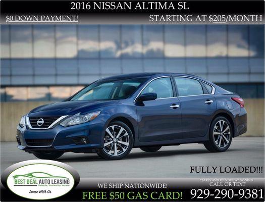 #AMAZING #DEALS ON 2016 #NISSANS!!! #CALL OR TEXT 929-290-9381