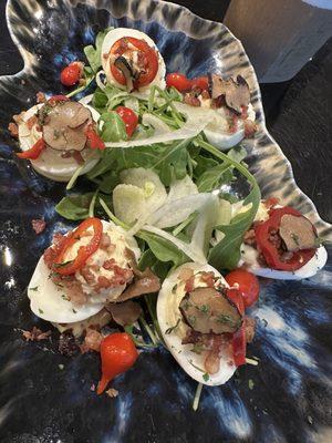 Deviled eggs.