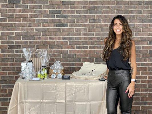 Noelle the Owner And stylist . Deva specialist