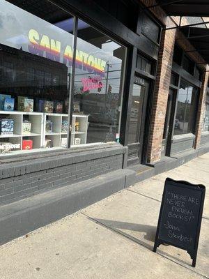 Entrance to San Antone Books