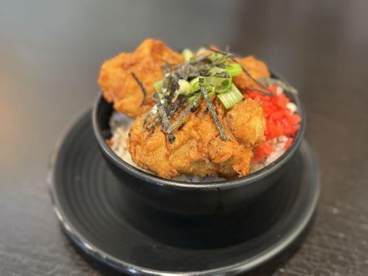 Chicken Karaage rice bowl