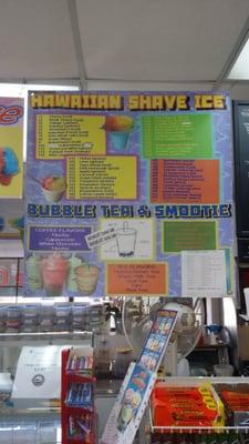 Shave ice and Boba tea