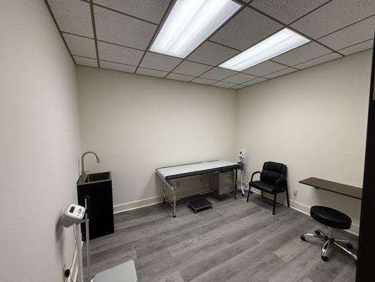 One of our spacious exam rooms