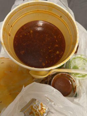 I gave this a one star because the people can't be trusted to put a decent amount of meat, I made 1 taco and the rest is broth