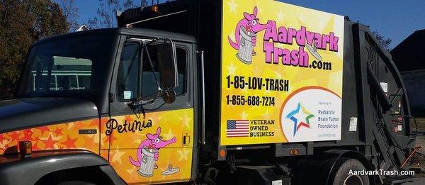 Petunia Working the Neighborhood.