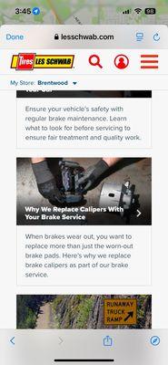 Les Schwab Tire Center