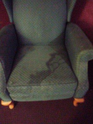 Chair in room at Days Inn at Mount Sterling, KY