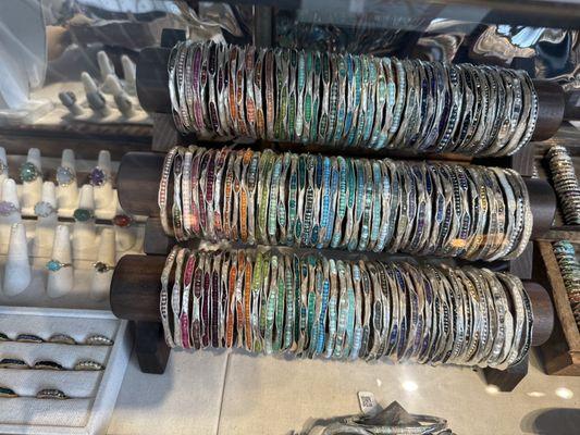 Precious gems and silver