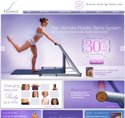 Fluidity Barre System - Get FIT!