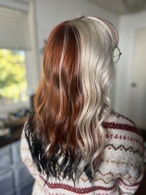 Fox Tail inspired Fantasy/Fashion Color