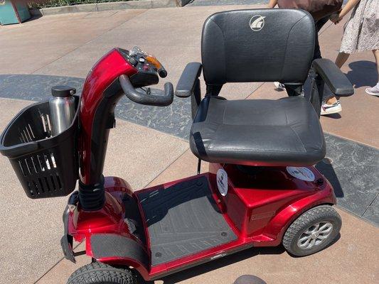 Full length. There is also an elastic netted pouch attached to the back of the seat.