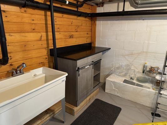 Great re cut for our basement!