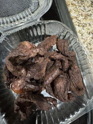 Beef jerky