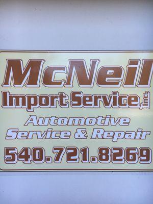 McNeil's Import Service