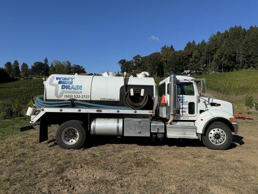 Grease and Septic pumping truck