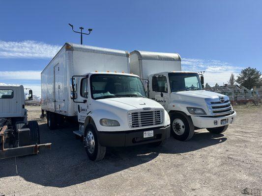 Trucks cleans and ready to work
