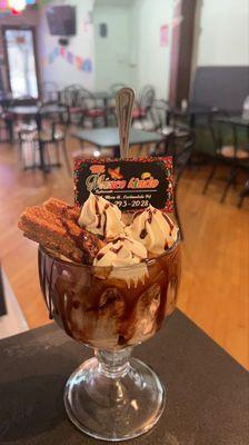 Churros with Ice Cream