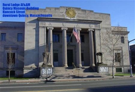 Rural Lodge on Hancock St, downtown Quincy.