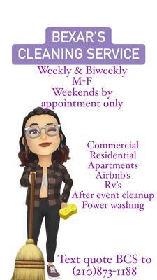 Bexar’s Cleaning Service