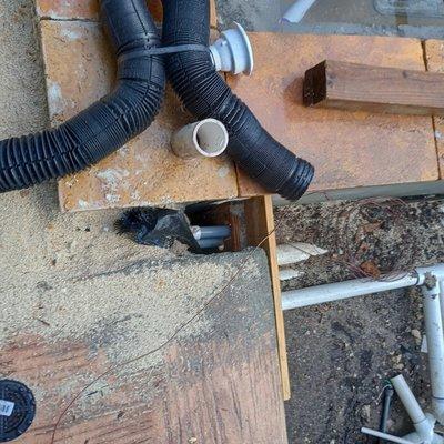 Drainage for areas holding water, no problem. We have solutions that integrated your existing landscape..