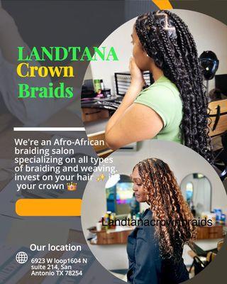 Landtana Crown Braids
