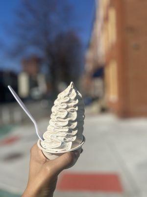 Coffee ice cream mix with Heath bar