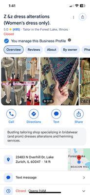 Z & Z Dress Alterations