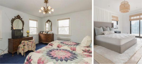 Before & In Progress Bedroom