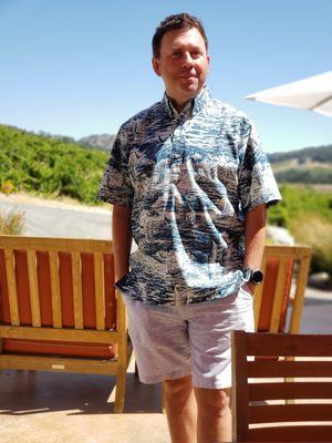 Owner of iLivePilates and Central Coast Pilates, Sean Newberry