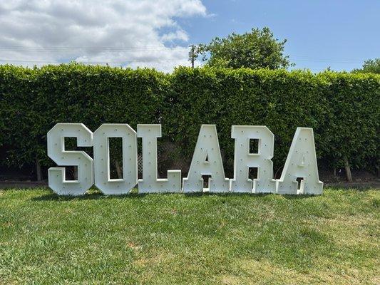 Solara Marquee Rental