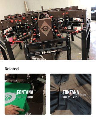 Fast turn around times with our commercial machinery