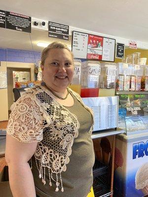 Cute top purchased at Lone Star Thrift! Ready for Fiesta!