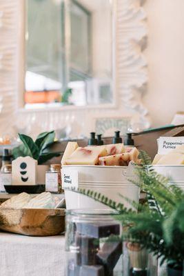 Handmade, all natural soap