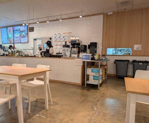 Dining area