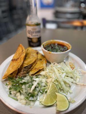 Golden Tacos are in the best!!!  Authentic Mexican food