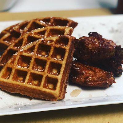 Chicken & Waffles.