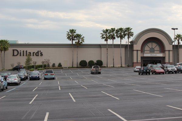 We did the exterior painting of the Dillard's store in Clearwater, FL.