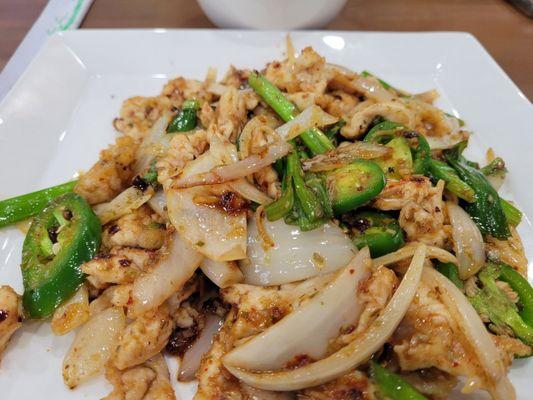 Chicken lemongrass with rice. Most excellent.