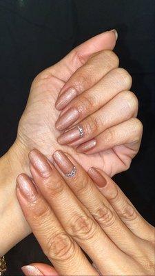 Bronze w/ gems (gel)