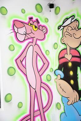 Artwork in the store