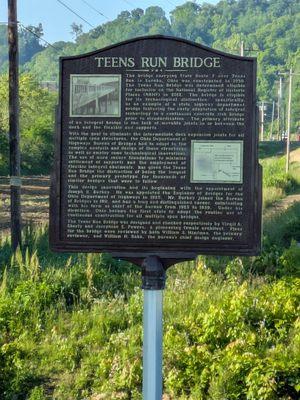 Teens Run Bridge