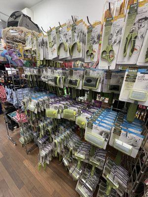 Well organized and well stocked