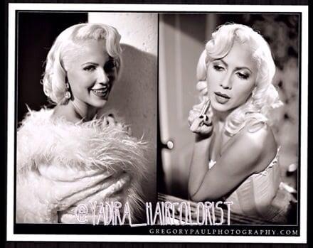 Old Hollywood Glam photoshoot @yadira_haircolorist color/style by Yadira Molano