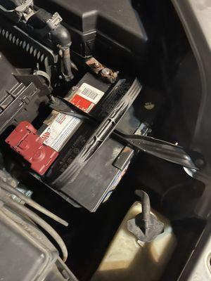 Battery serviced- looking like new