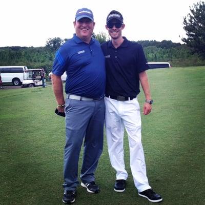 Gary Gilchrist and I at the home of GGGA in Orlando, FL