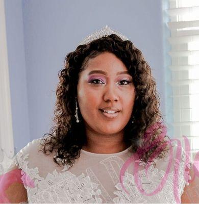 OBSESSED IS THE WORD WHEN IT COMES TO THIS BEAUTIFUL BRIDE... WHAT'S A BEACH WEDDING WITHOUT DEEP WAVE HAIR.(HAIR STYLED AND PROVIDED BY US)