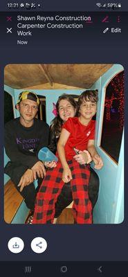 Just trying to take care of my son and wife