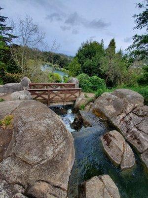 View from top of Huntington Falls