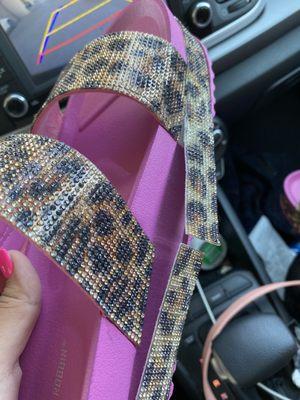 Shoes peeling off after worn at a sit down graduation for 3 hours