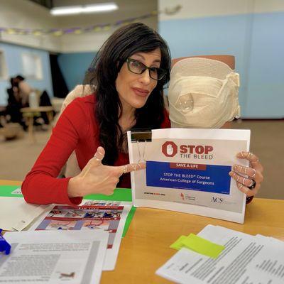 Stop-The-Bleed Class at TRS inc.